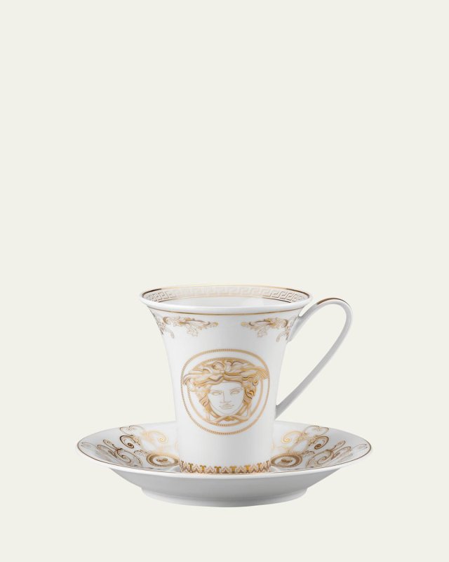 Medusa Gala Coffee Cup & Saucer